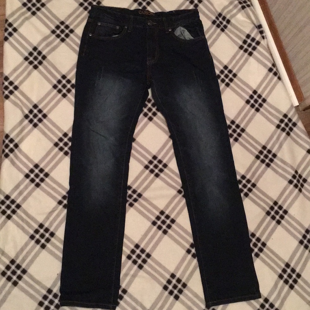 Dark skinny jeans